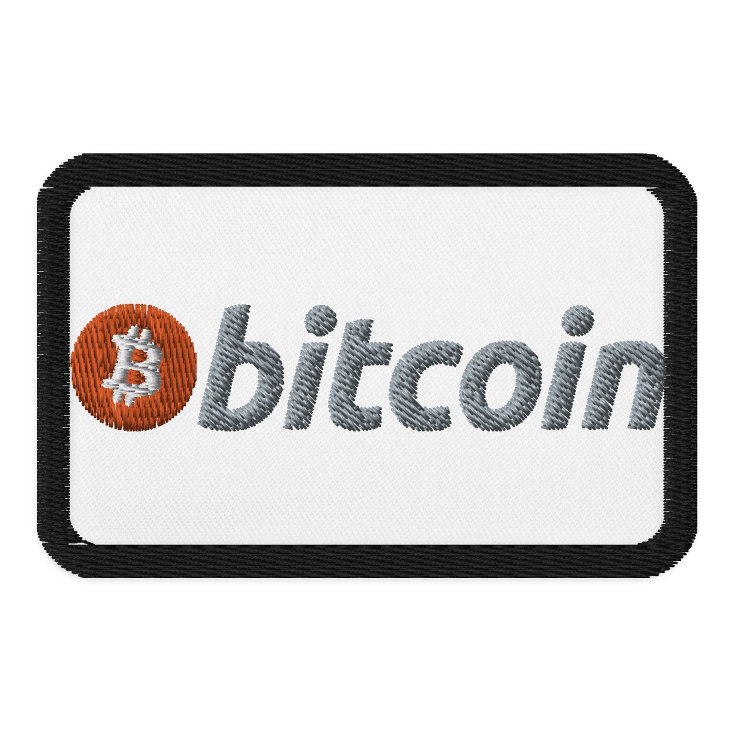 Bitcoin Embroidered patches