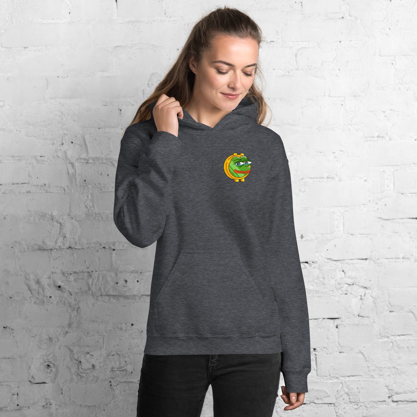 Pepe Coin Women's Hoodie