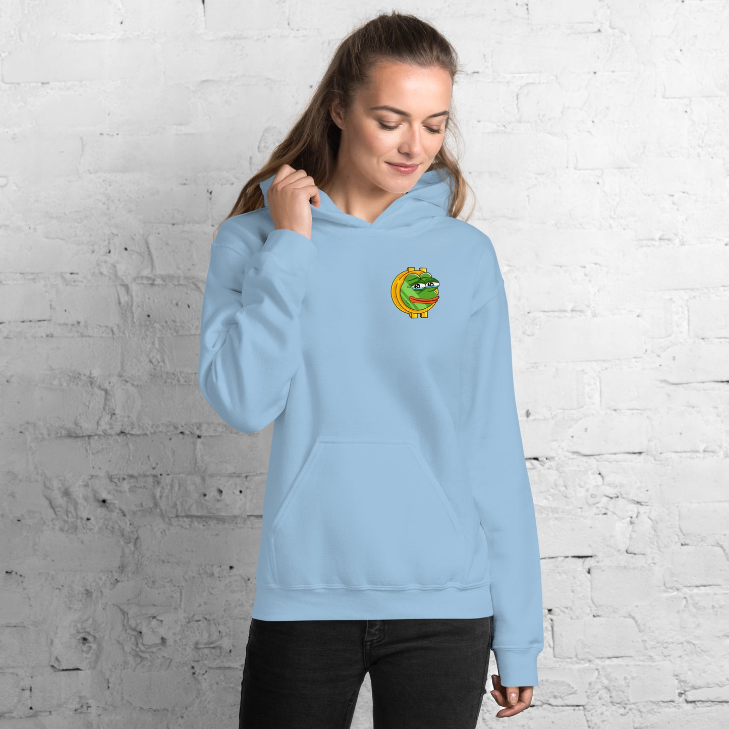 Pepe Coin Women's Hoodie