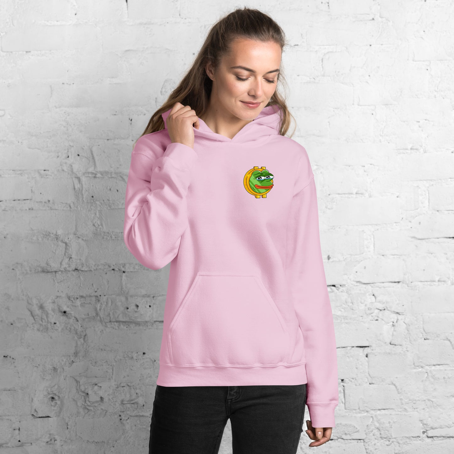 Pepe Coin Women's Hoodie