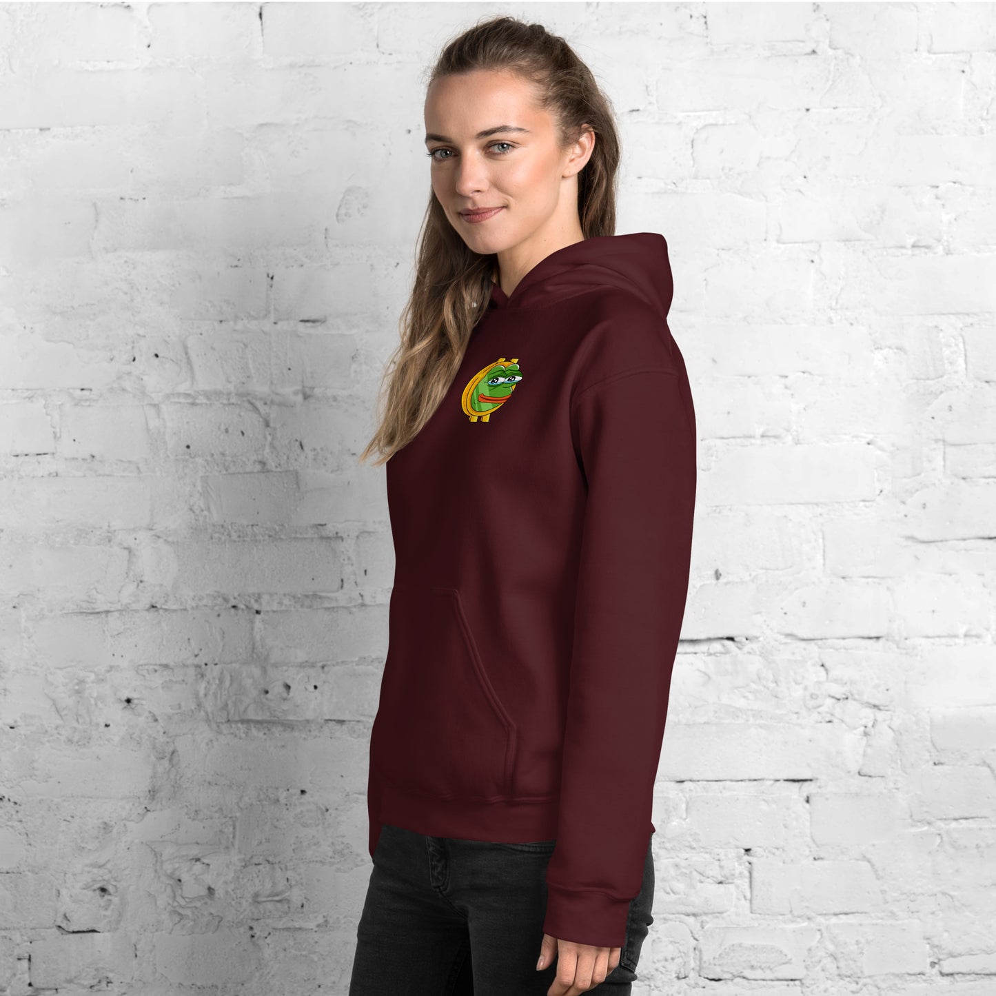 Pepe Coin Women's Hoodie