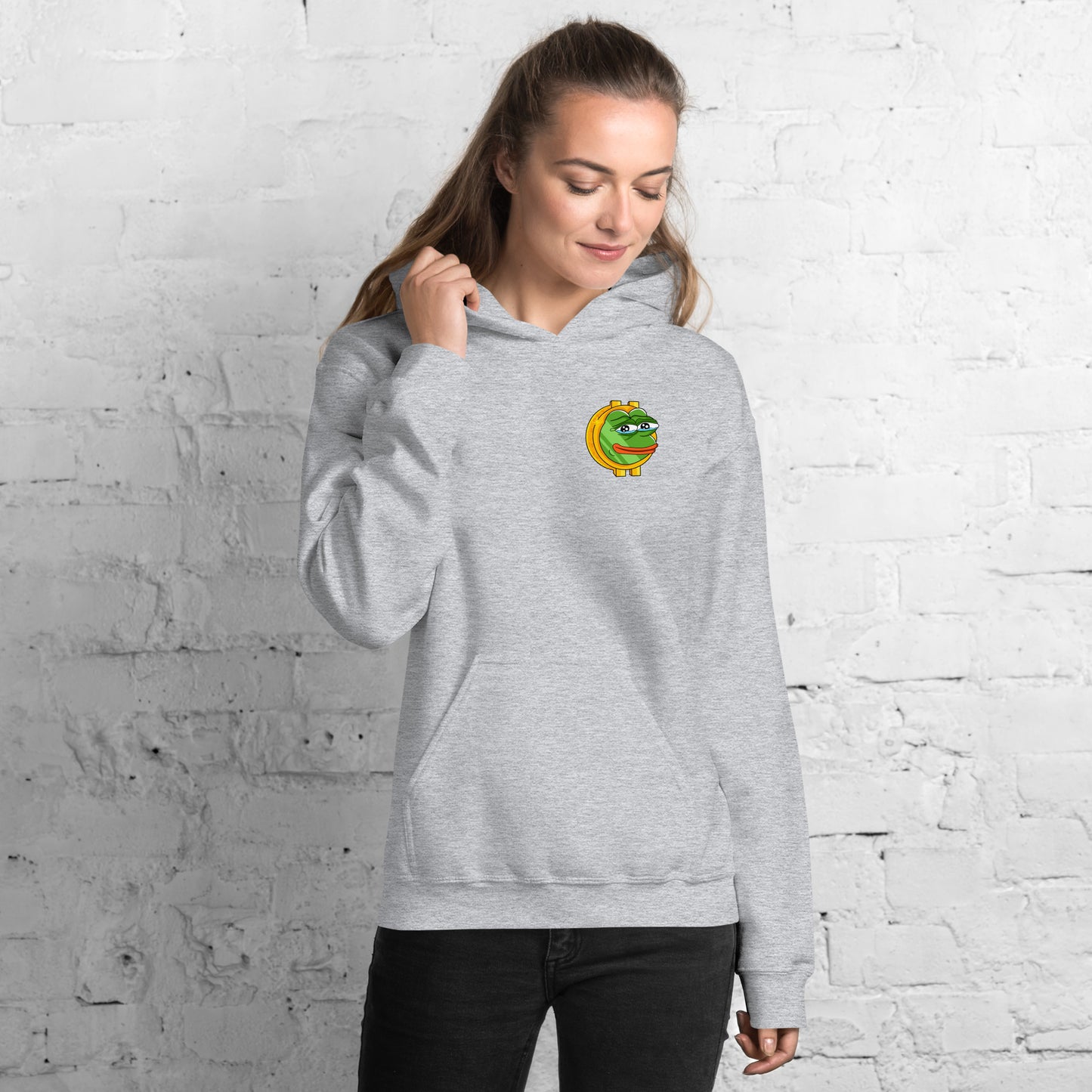 Pepe Coin Women's Hoodie