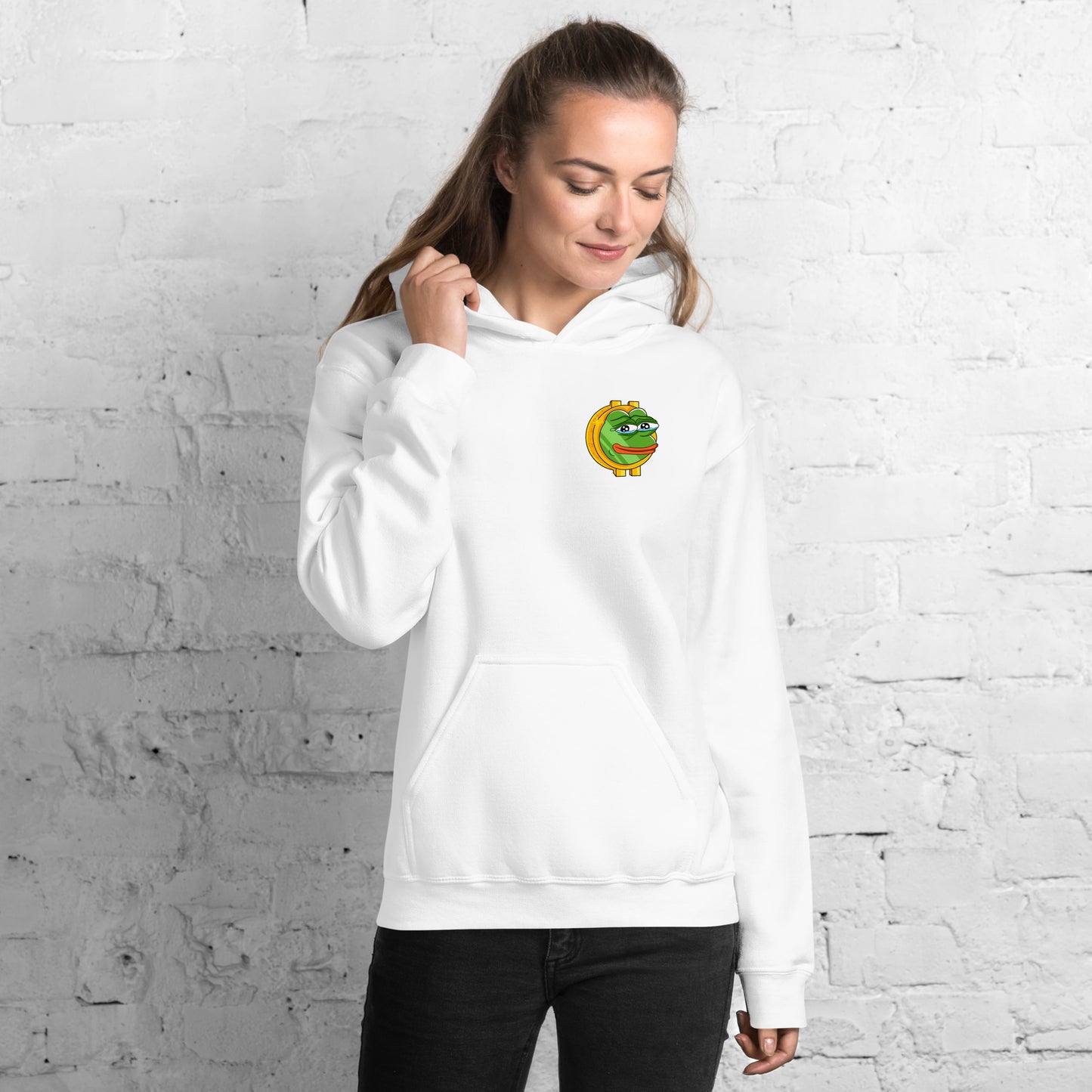 Pepe Coin Women's Hoodie